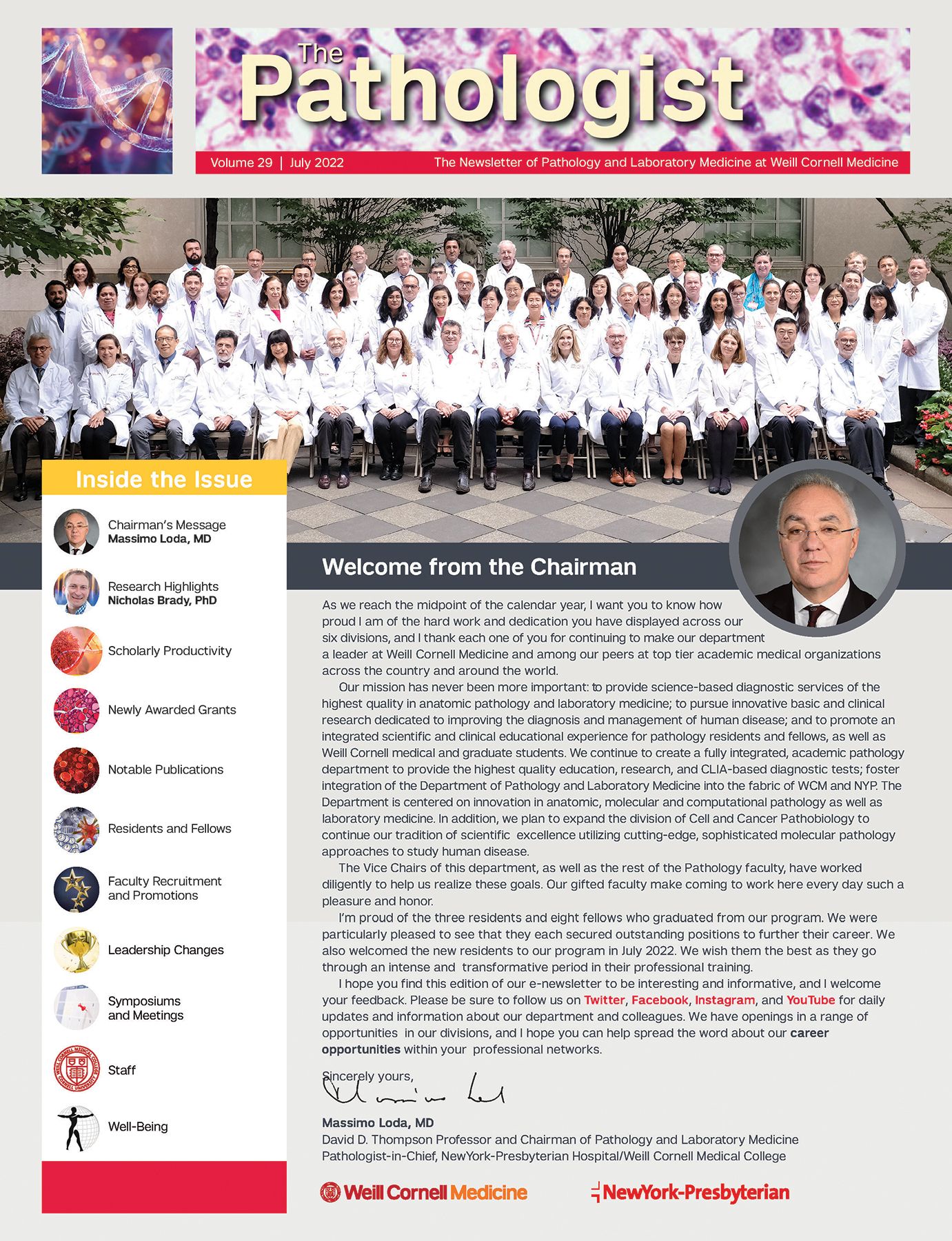 WCM Pathology Newsletter Vol 30 April 2023