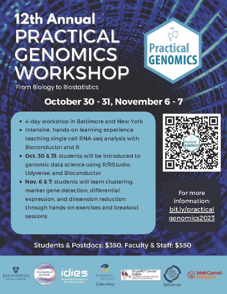 Practical Genomics Workshop Poster